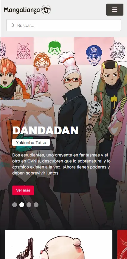 Screenshot of project Mangalianza